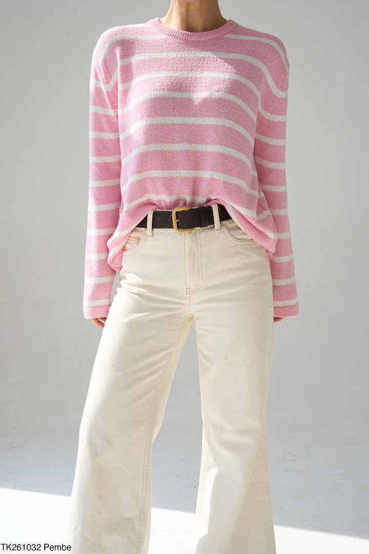 Noir Stripe Knit
