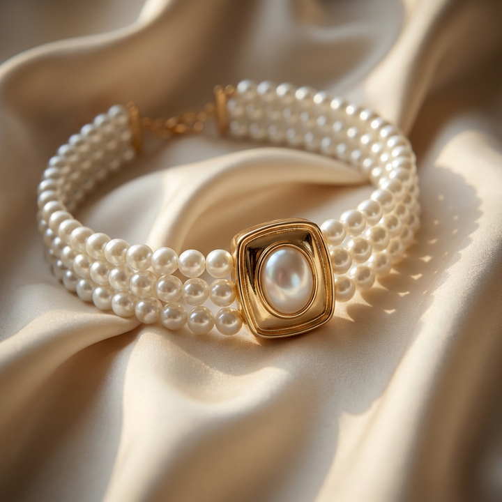Regal Pearl Choker
