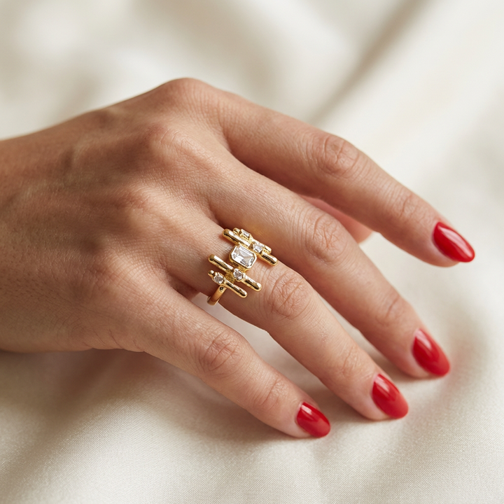 Zenith Crown Ring