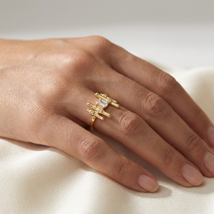 Zenith Crown Ring
