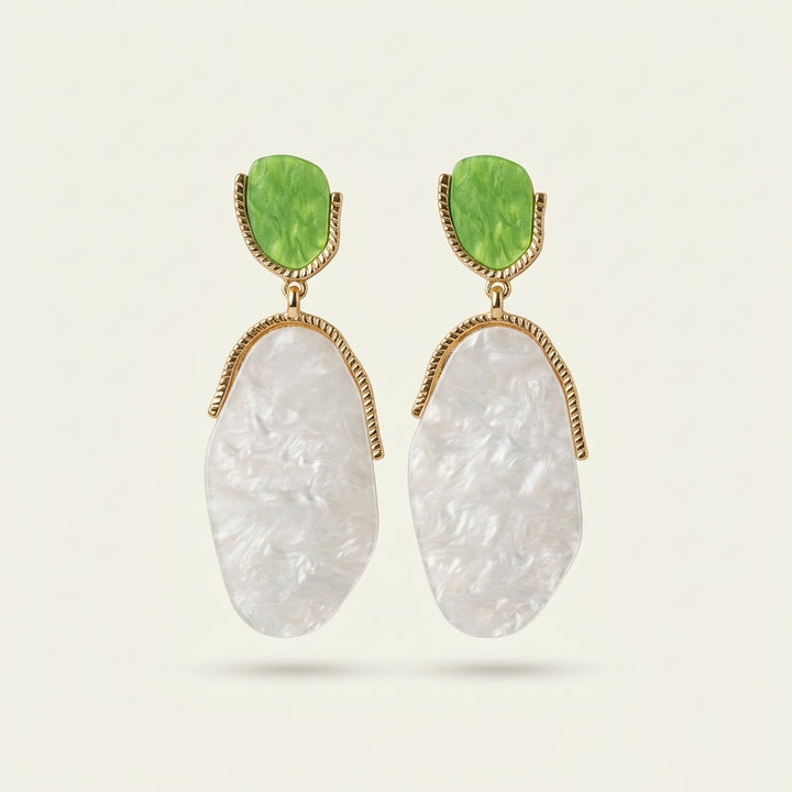 Emerald Tide Earrings
