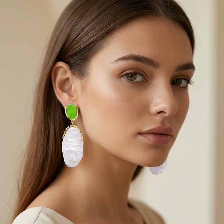 Emerald Tide Earrings