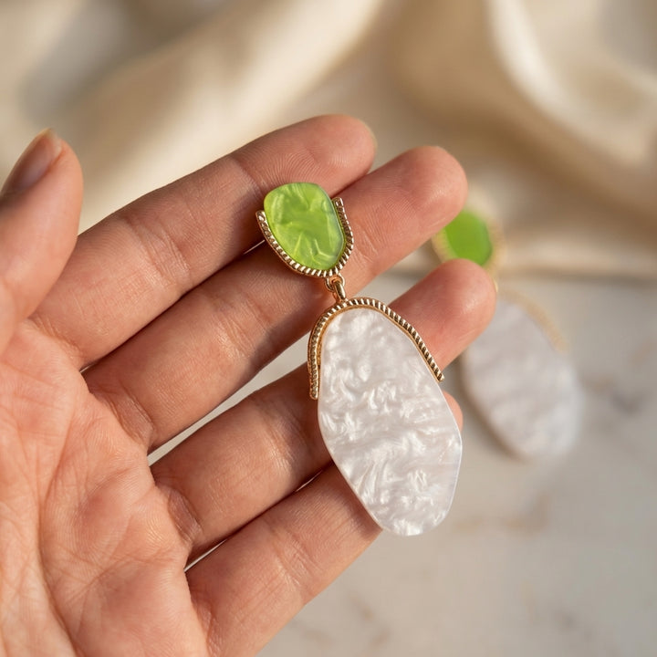 Emerald Tide Earrings