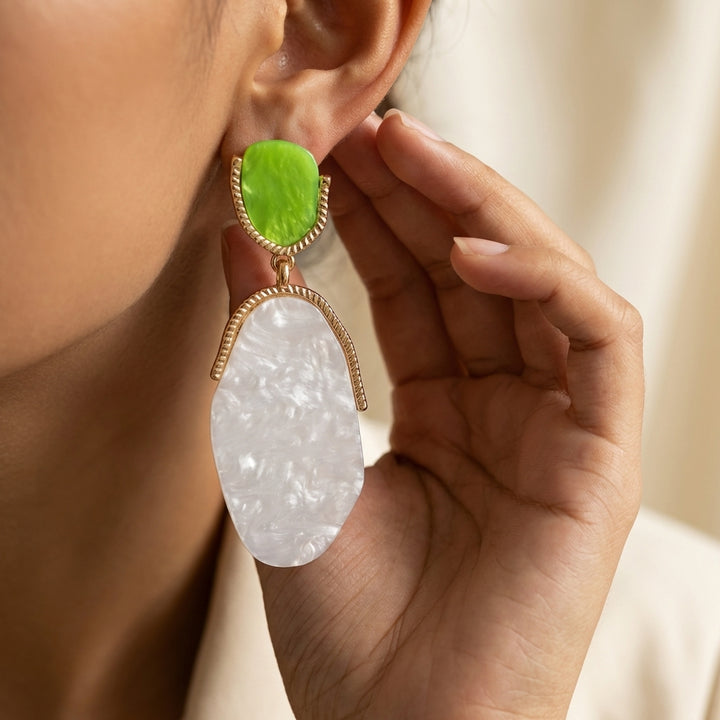 Emerald Tide Earrings