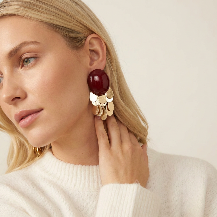 Ruby Dominion Earrings