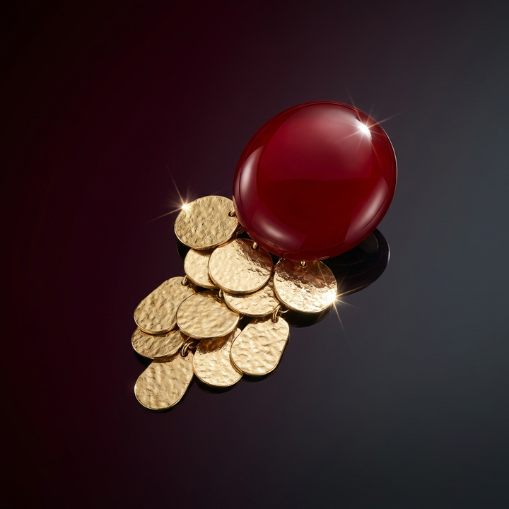 Ruby Dominion Earrings