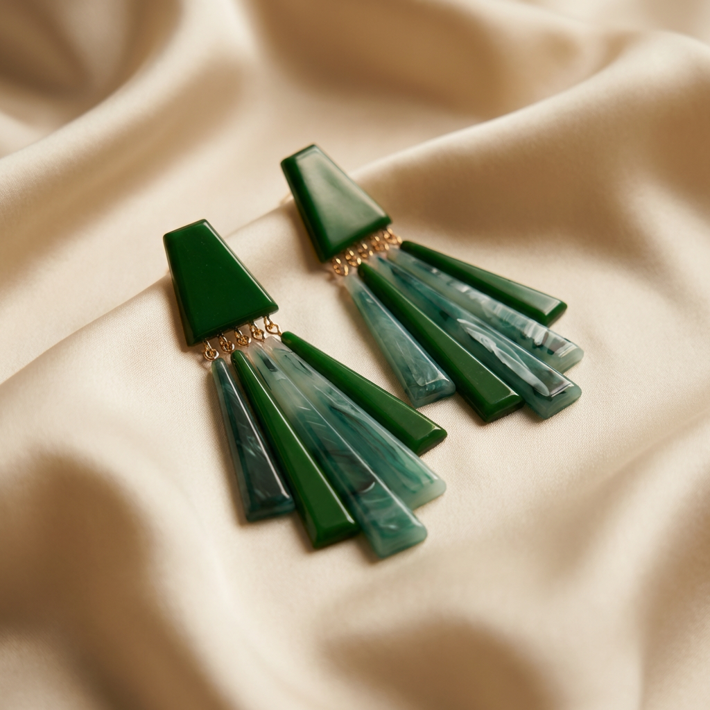 Jade Mirage Earrings