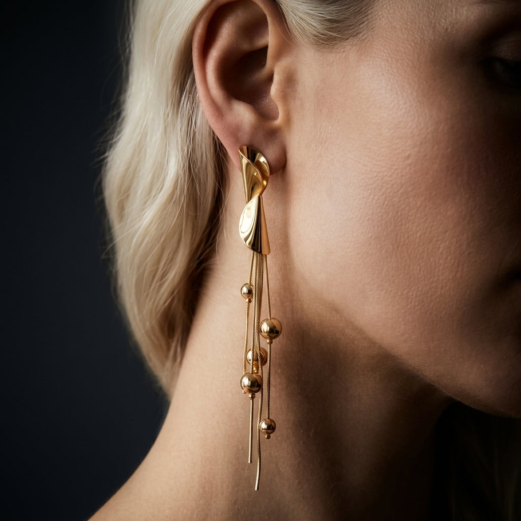 Golden Reverie Earrings
