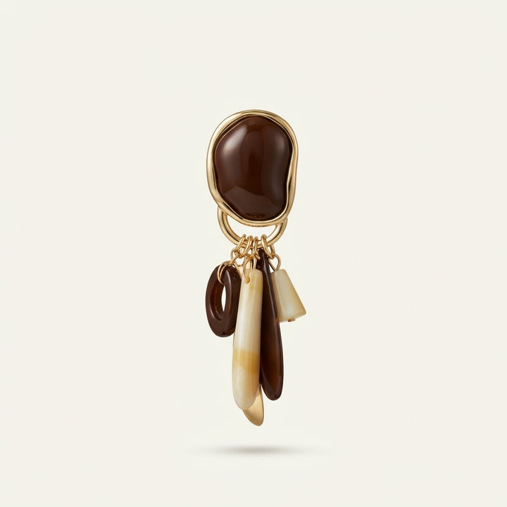 Amber Terra Earring