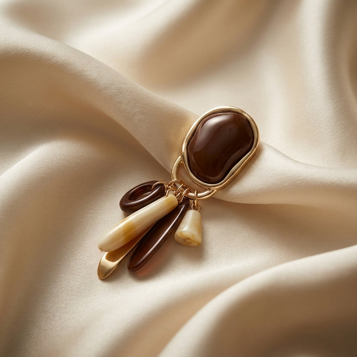 Amber Terra Earring