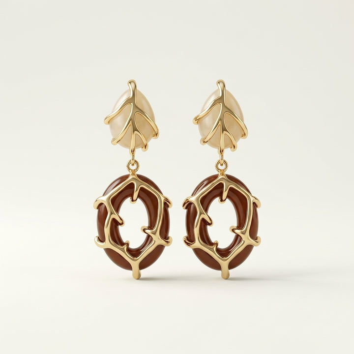 Forest Halo Earring