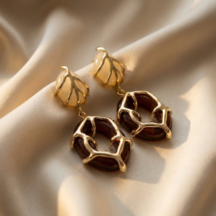 Forest Halo Earring
