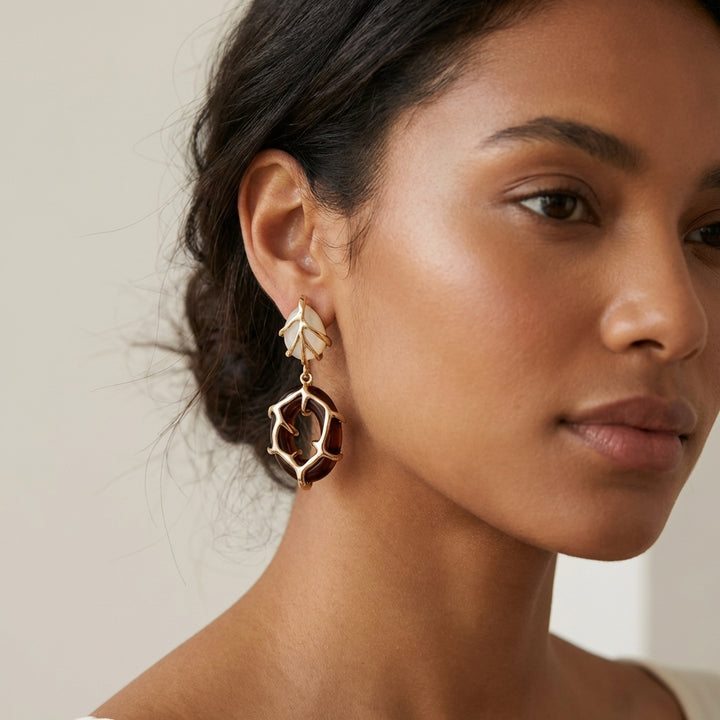 Forest Halo Earring
