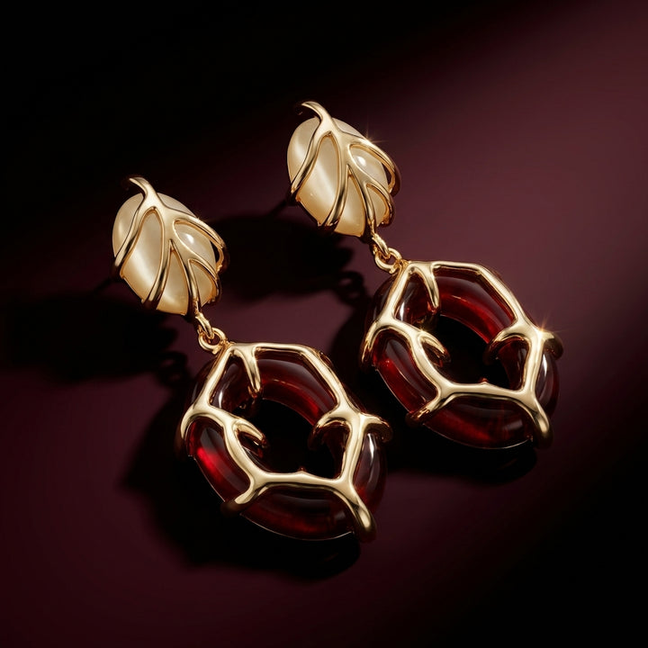 Forest Halo Earring