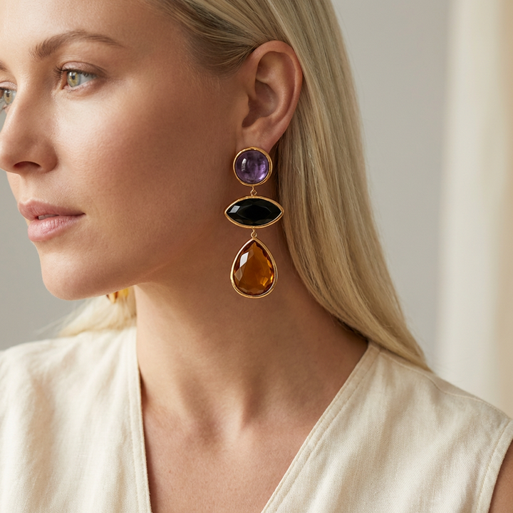 Eclipse Trinity Earrings