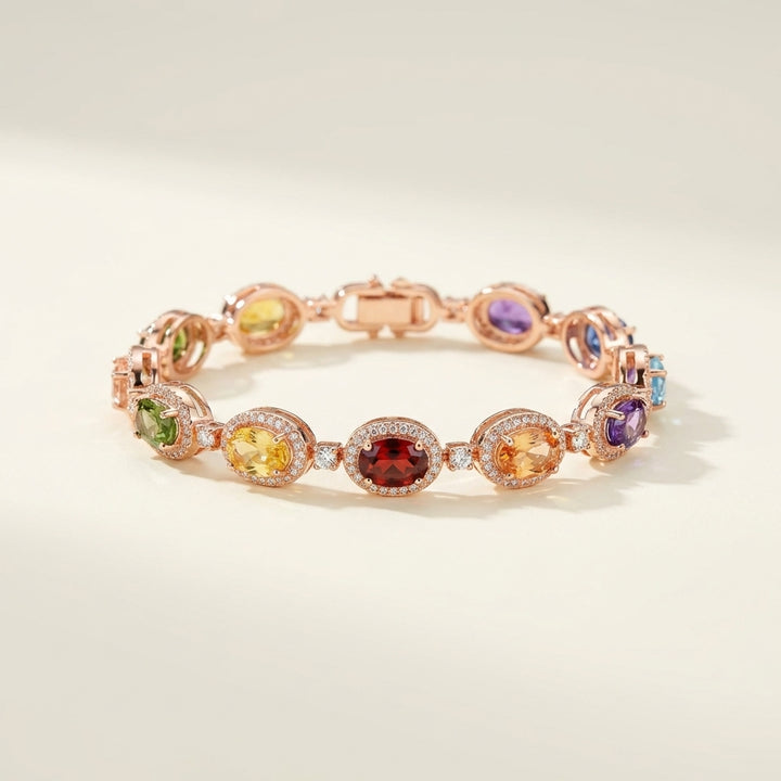 Opulent Halo Bracelet