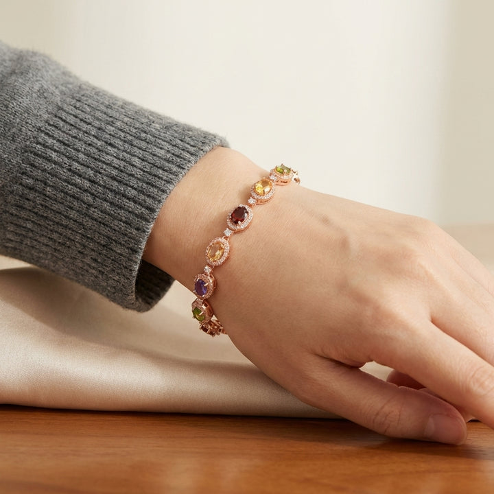 Opulent Halo Bracelet