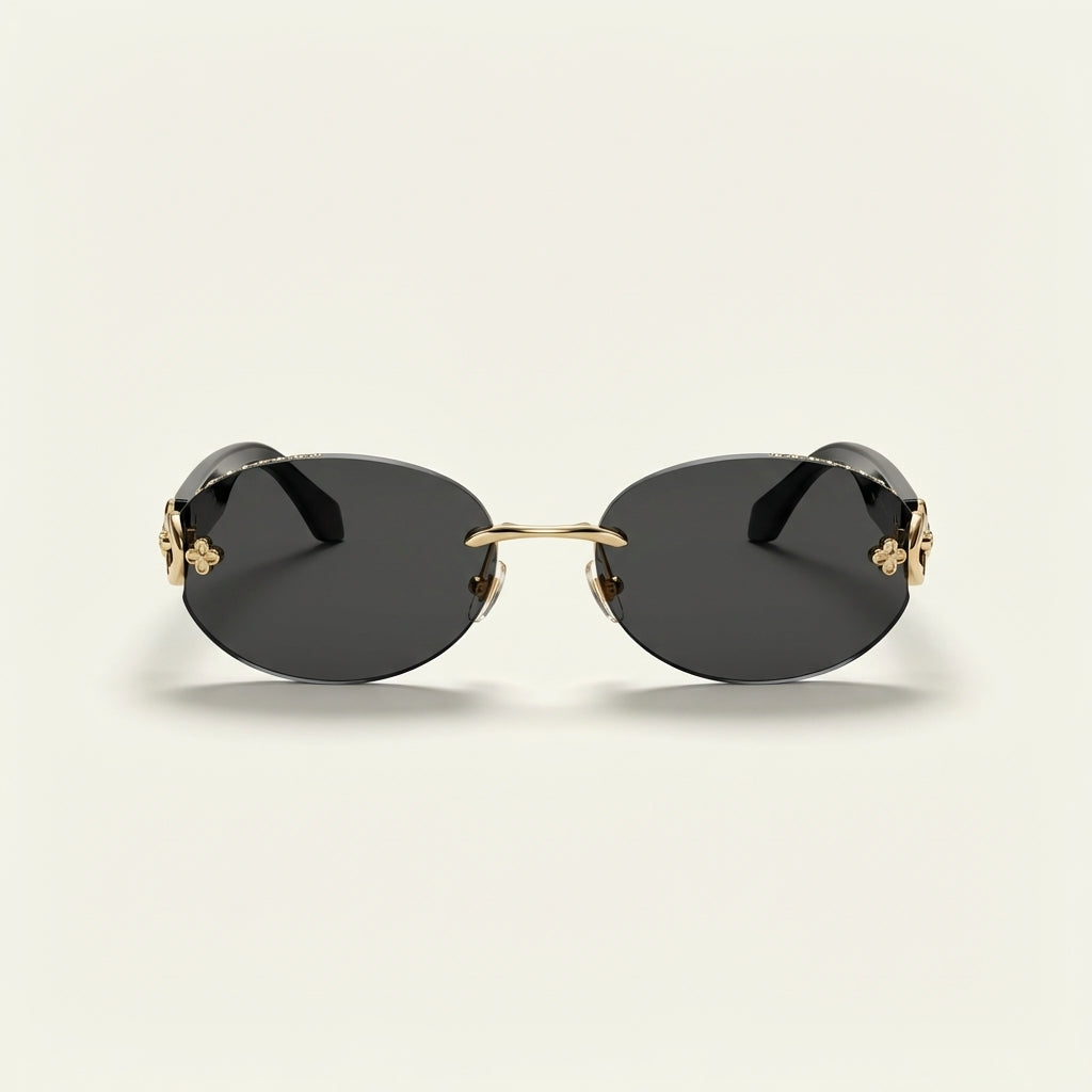Clover Noir Sunglasses